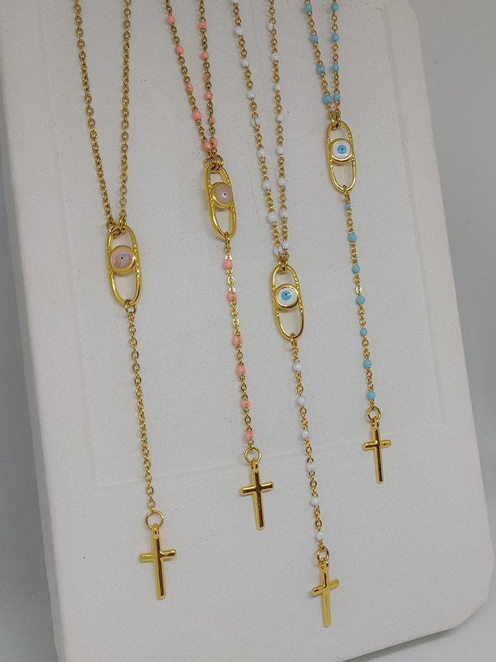 Cross Rosario Κολιέ